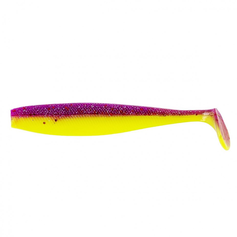 Виброхвост Helios Trofey 5.5"/14 см, цвет Fio & Acid lemon 4 шт HS-25-027 , 